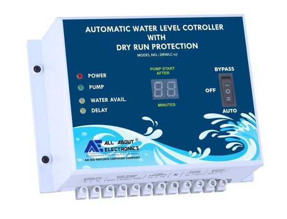 Automatic Water level Controller with Dryrun Protection Model No. DRWLC-07